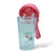 2-in-1 dual compartment water bottle - 420ml