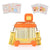 Trolley Style Water Bottle for Kids – 650ml